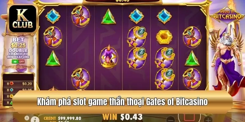 Khám phá slot game thần thoại Gates of Bitcasino
