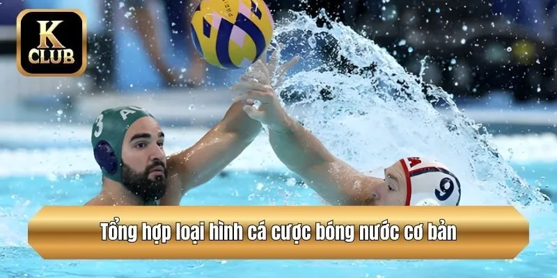 Tổng hợp loại hình cá cược bóng nước cơ bản